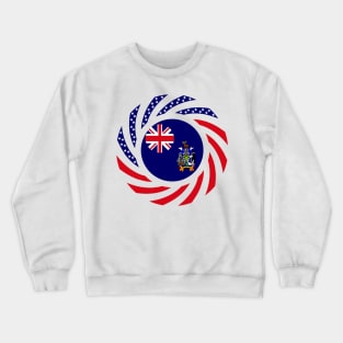 South Georgia Islander American Multinational Patriot Flag Series Crewneck Sweatshirt